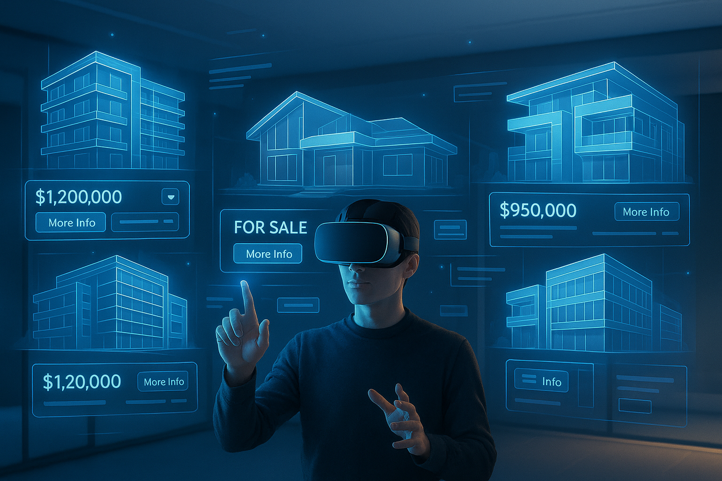Bienes raíces en realidad virtual
