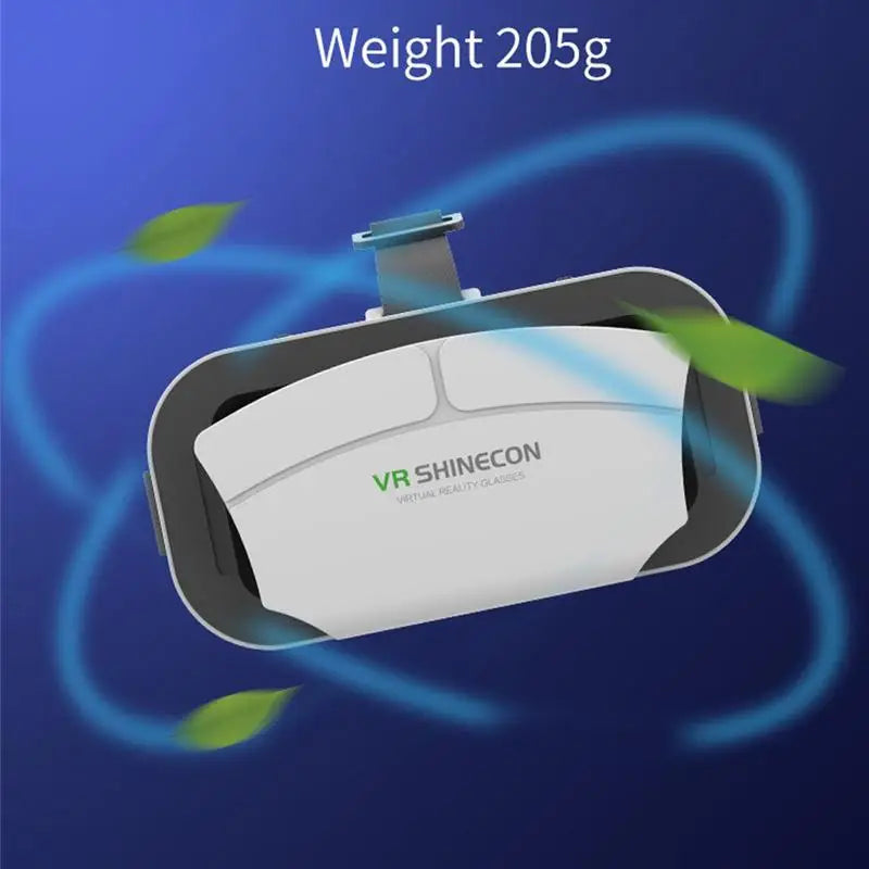 3D VR Headset Adjustable VR Headset for Watching Movies Comfortable VR Goggles/Glasses for Smartphone 4.5-7.0 Inch Screen